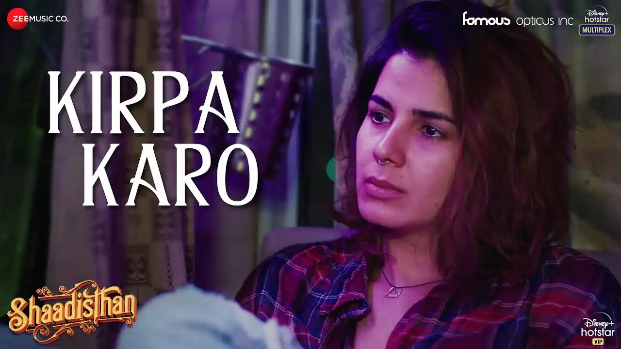 Kirpa Karo Song Poster from Shaadisthan