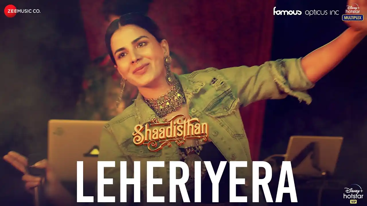 Leheriyera Song Poster from Shaadisthan