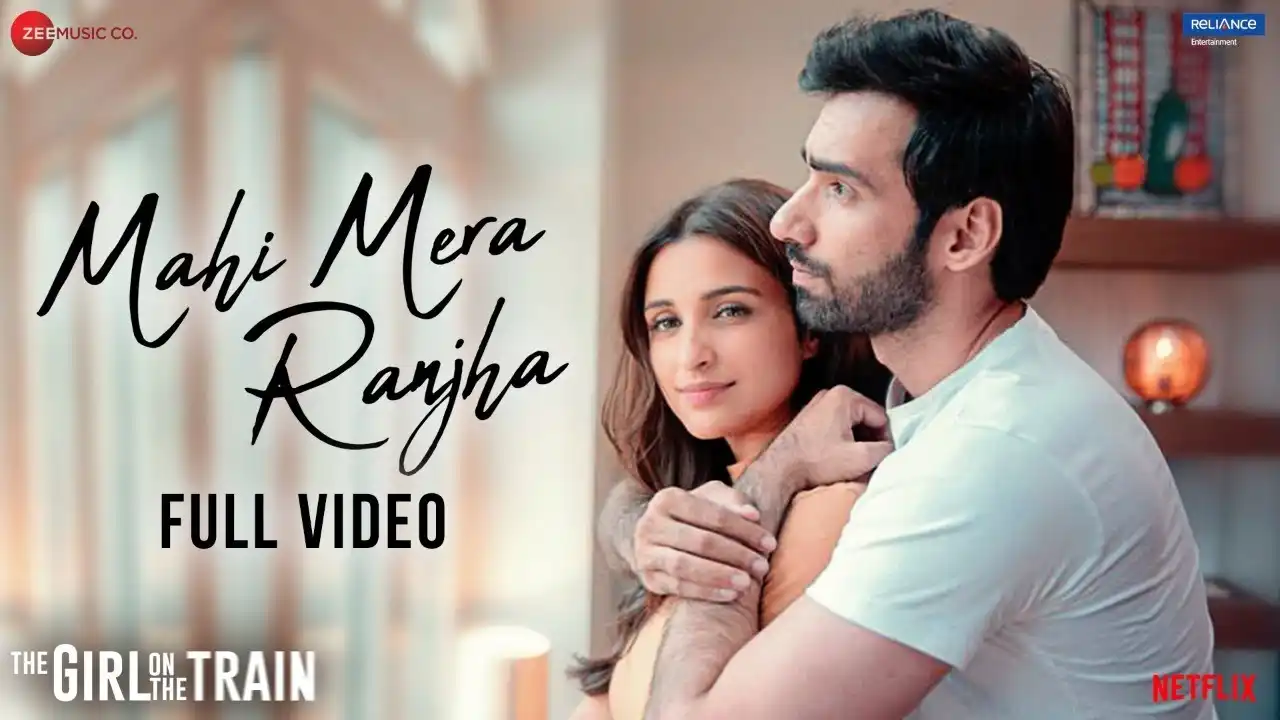 Mahi Mera Ranjha Song Poster from The Girl On The Train