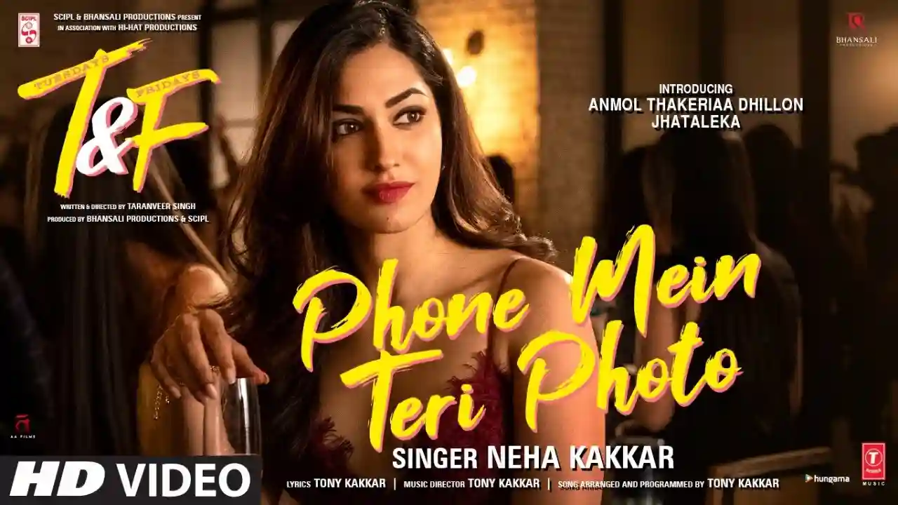 Phone Mein Teri Photo Song Poster from Tuesdays & Fridays