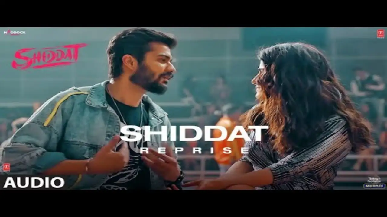 Shiddat - Reprise Song Poster from Shiddat