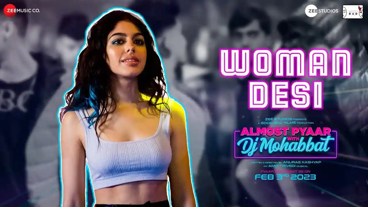 That's Like A Woman Desi Song Poster from Almost Pyaar with DJ Mohabbat