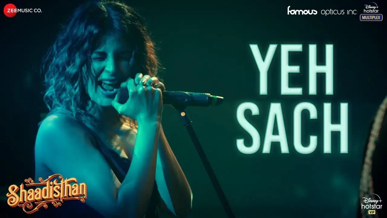 Yeh Sach Song Poster from Shaadisthan