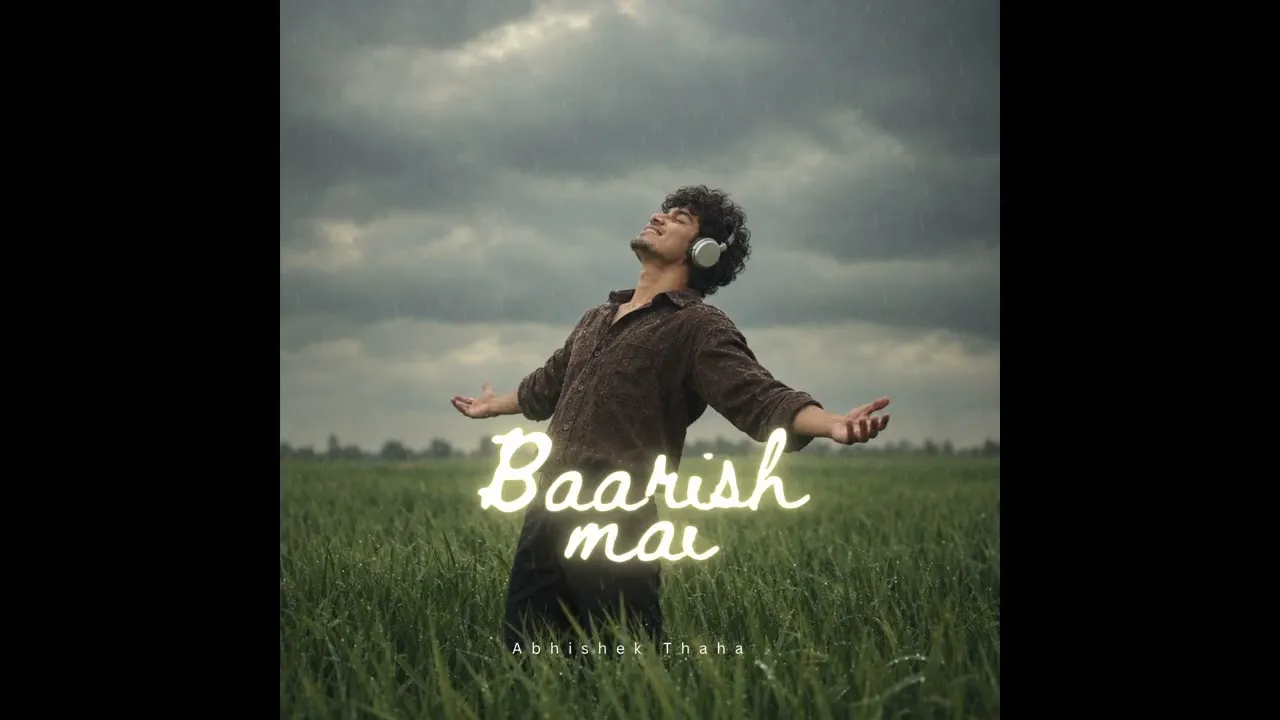 Baarish Mai Song Poster from Abhishek Thapa