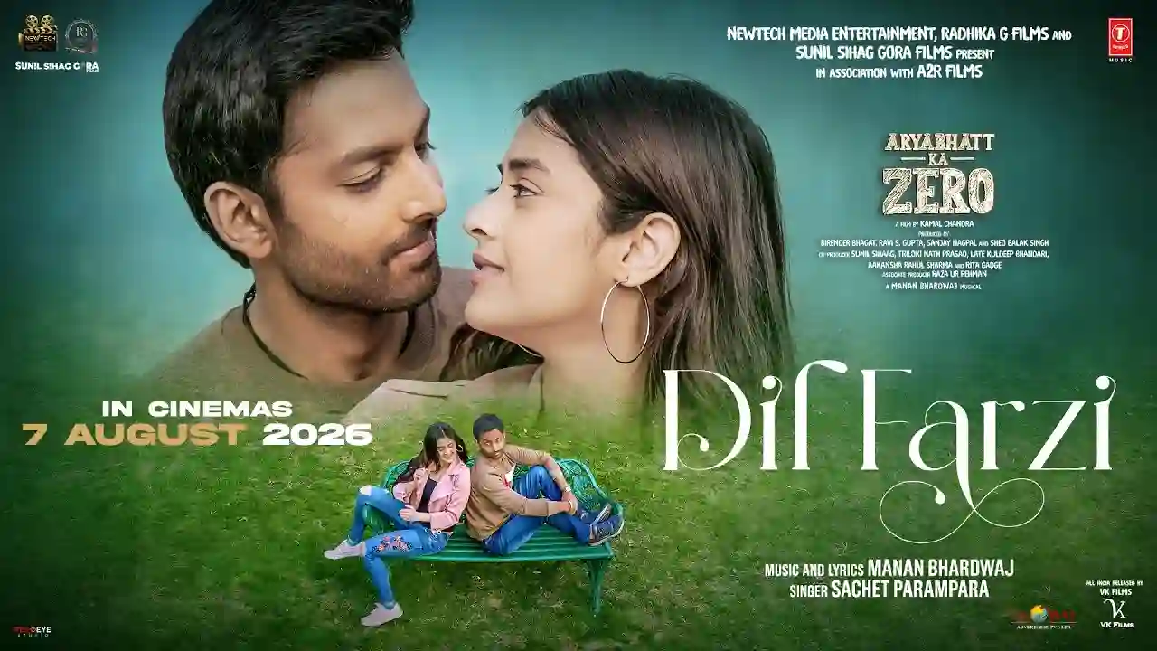 Dil Farzi Song Poster from Aryabhatt Ka Zero