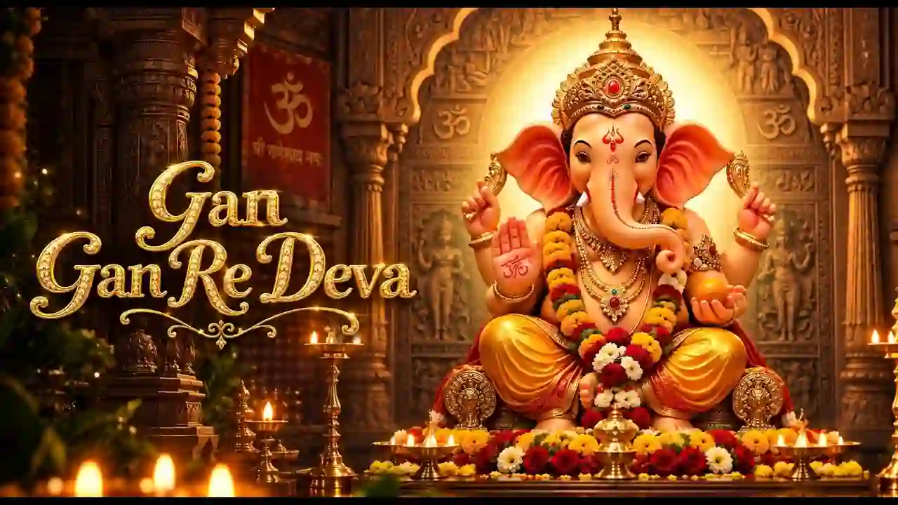 Gan Gan Re Deva Song Poster from Dawsic Production