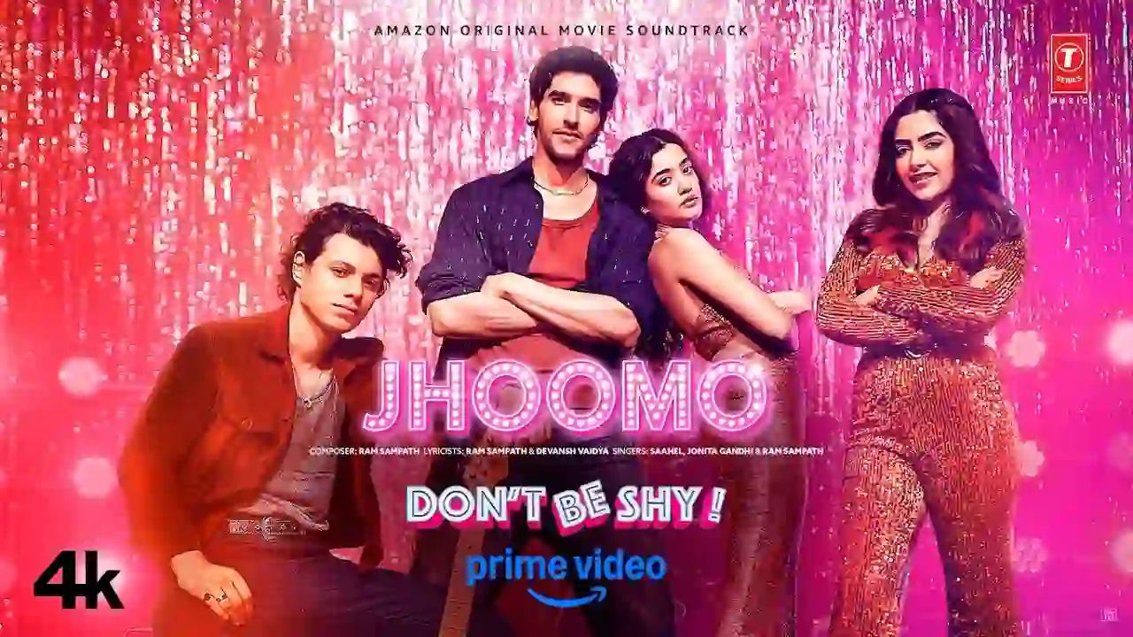 Jhoomo Song Poster from Don't By Shy