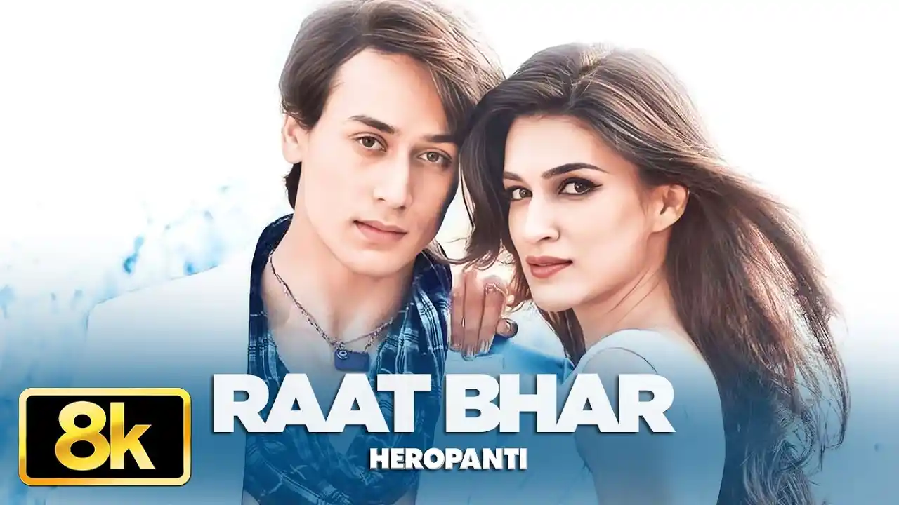 Raat Bhar Song Poster from Heropanti