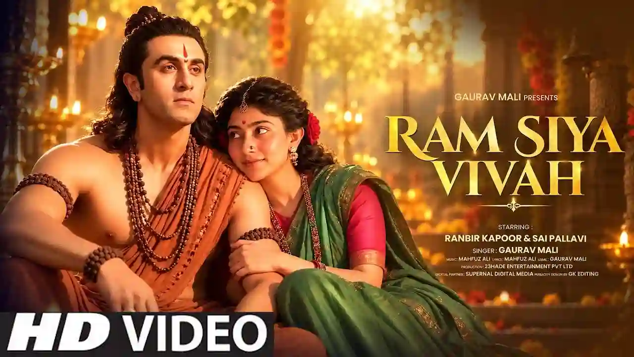 Siya Ram Vivah Song Poster from Gaurav Mali