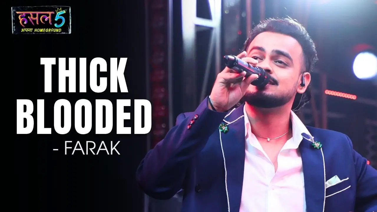 Thick Blooded Song Poster from Hustle 5 Apna Homeground