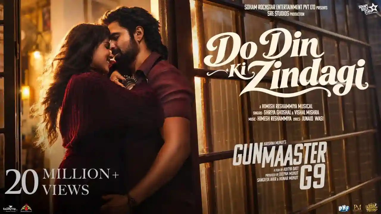 Do Din Ki Zindagi Song Poster from Gunmaaster G9