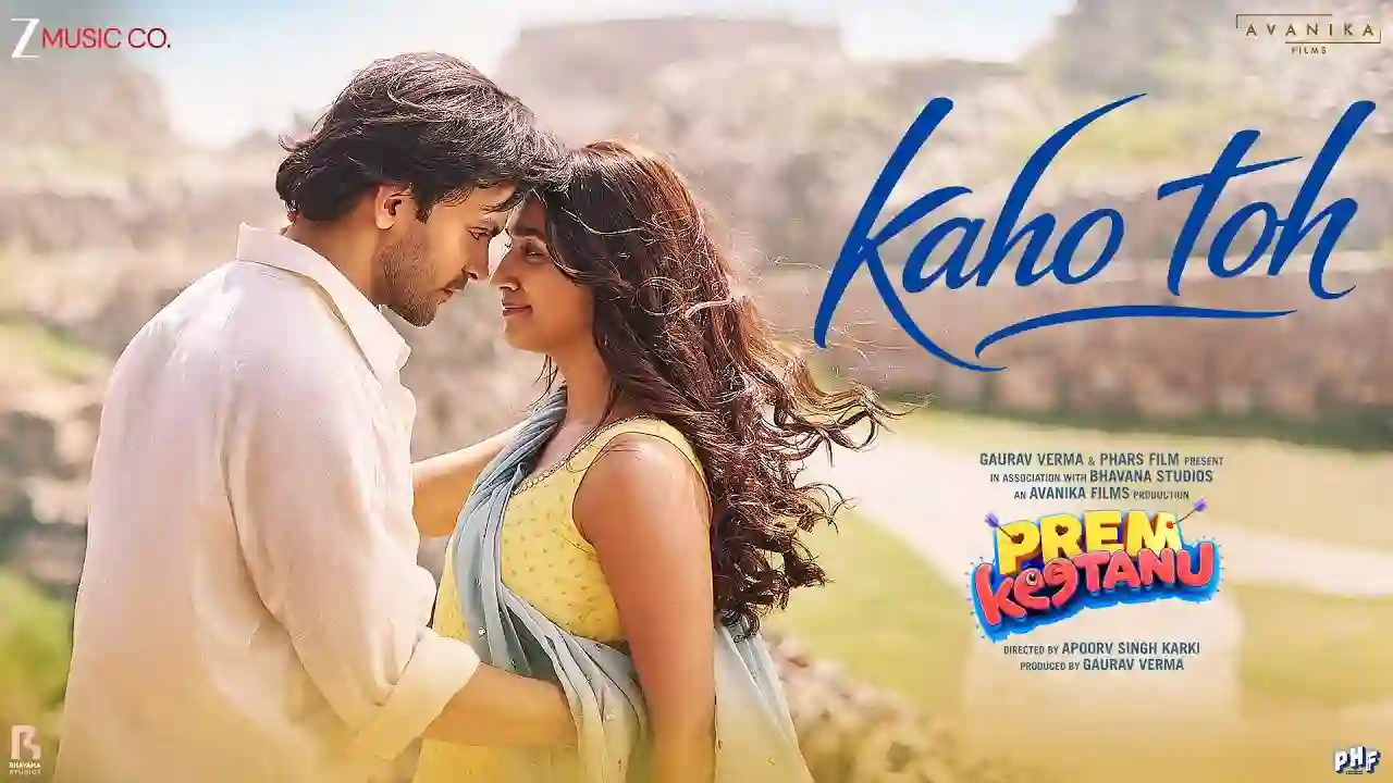 Kaho Toh Song Poster from Prem Keetanu