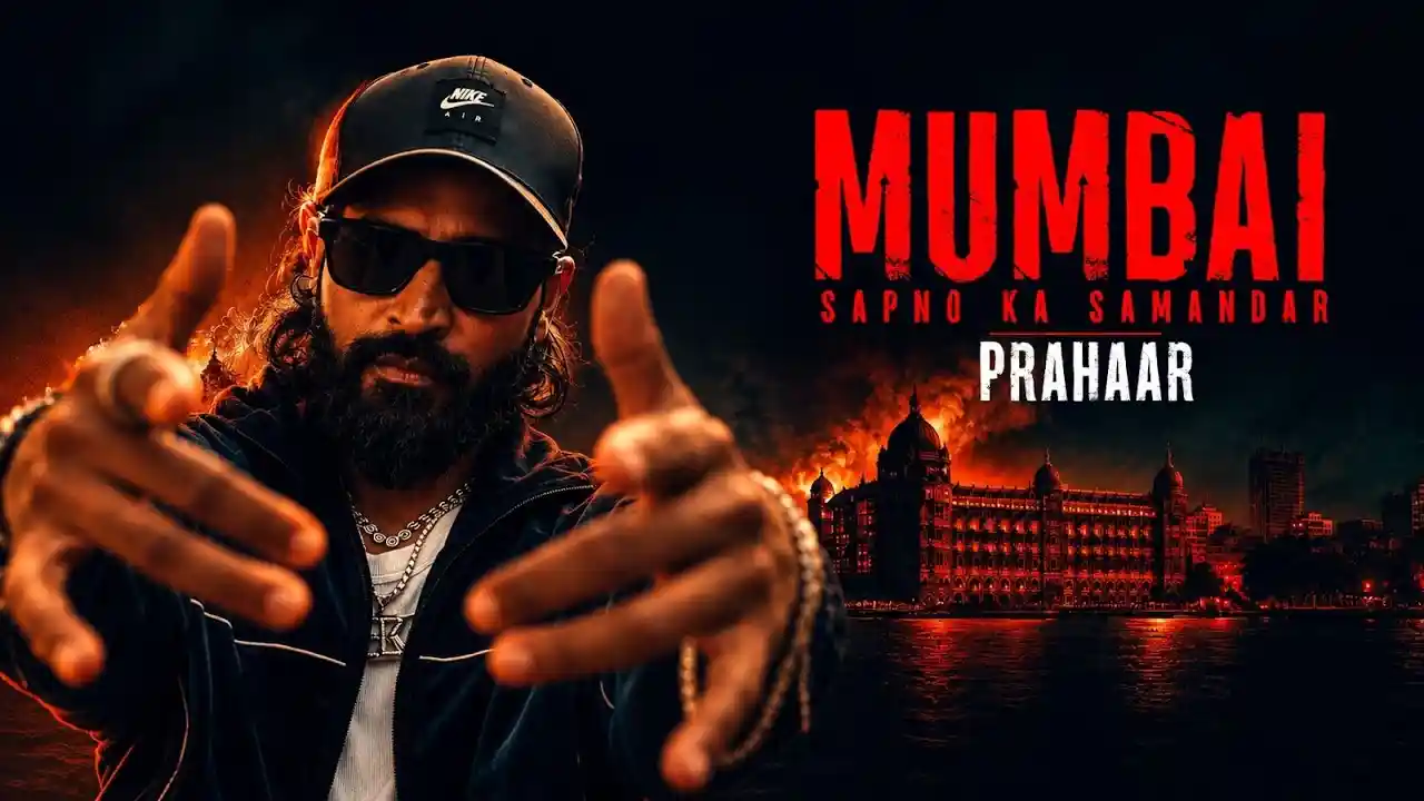 Mumbai Sapno Ka Samandar Song Poster from Prahaar