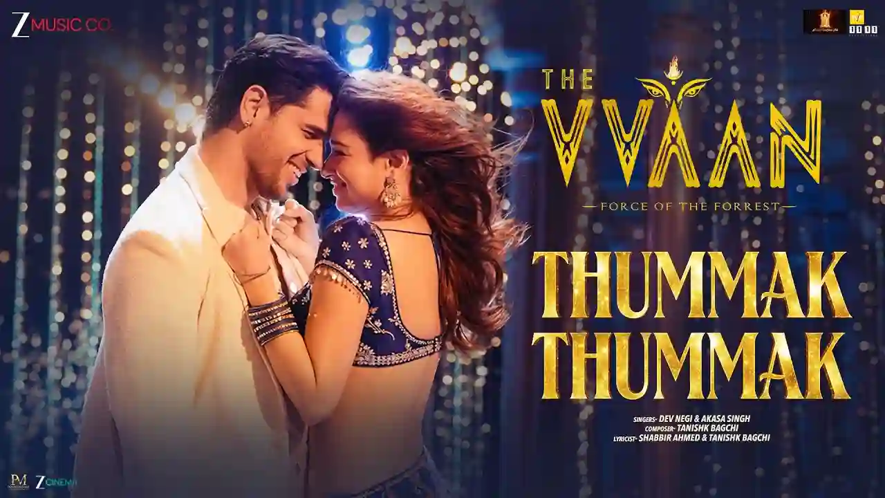 Thummak Thummak Song Poster from The Vvaan