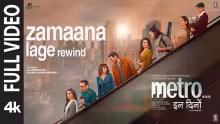 Zamaana Lage - Rewind Song Poster from Metro In Dino