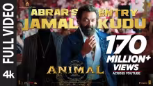 Abrar Entry - Jamal Jamaale Jamaaloo Jamal Kudu Song Poster from Animal