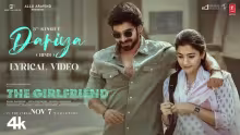 Dariya Song Poster from The Girlfriend