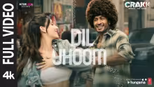 Dil Jhoom Song Poster from Crakk