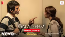 Galatfehmi Female Version Song Poster from Nadaaniyan