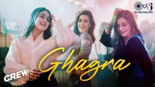 Ghagra Song Poster from Crew