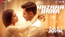 Hazaar Baar Song Poster from Baby John
