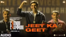 Jeet Ka Geet Song Poster from Chandu Champion