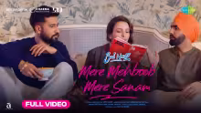 Mere Mehboob Mere Sanam Song Poster from Bad Newz