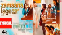 Zamaana Lage - Mood Shift Song Poster from Metro In Dino