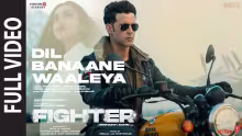 Dil Banaane Waaleya Song Poster from Fighter