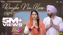 Ranjhe Nu Heer Song Poster from Kis Kisko Pyaar Karoon 2
