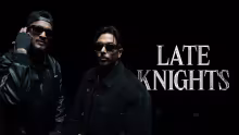 Late Knights Lyrics Song Poster from Walking on Water 2