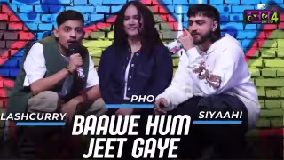 Baawe Hum Jeet Gaye Song Poster from MTV Hustle 4
