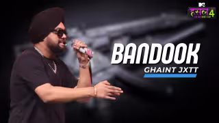 Bandook Song Poster from MTV Hustle 4