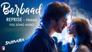Barbaad-Reprise---Female-Song-Poster-Saiyaara
