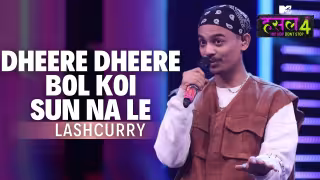 Dheere Dheere Bol Koi Sun Na Le The Hustle Flip Song Poster from MTV Hustle 4