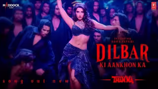 Dilbar Ki Aankhon Ka Song Poster from Thamma