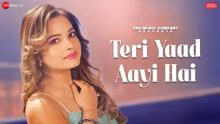 Teri Yaad Aayi Hai Song Poster from Zee Music Originals