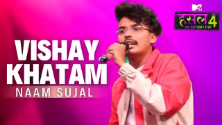 Vishay Khatam Song Poster from MTV Hustle 4