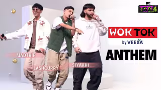 Wok Tok By Veeba Anthem Song Poster from MTV Hustle 4