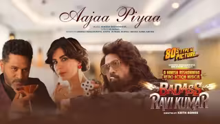 Aajaa Piyaa Song Poster from Badass Ravi Kumar