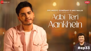 Adbi Teri Aankhein Song Poster from Anu Malik x Zee Music