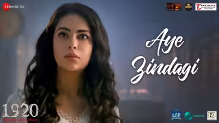 Aye Zindagi Song Poster from 1920 Horrors of the Heart