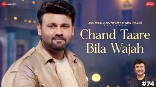 Chand Taare Bila Wajah Song Poster from Anu Malik x Zee Music