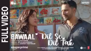 Dil Se Dil Tak Song Poster from Bawaal