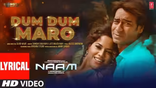 Dum Dum Maro Song Poster from Naam