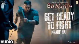 Get Ready to Fight - Khauf Hai Song Poster from Baaghi 4