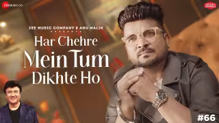 Har Chehre Mein Tum Dikhte Ho Song Poster from Anu Malik x Zee Music