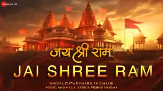 Jai Shree Ram Song Poster from Anu Malik x Zee Music