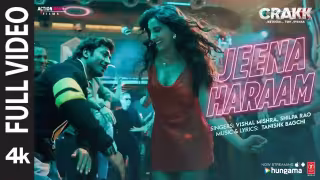 Jeena Haraam Song Poster from Crakk