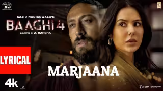 Marjaana Song Poster from Baaghi 4